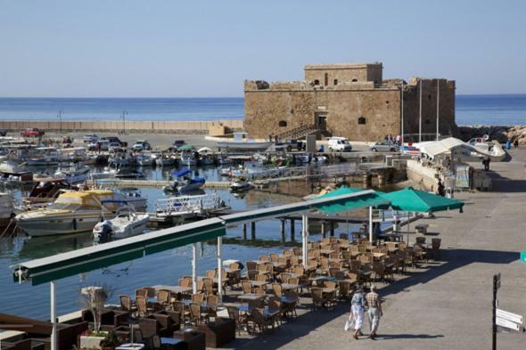 Paphos Limnaria Villas Sunny Garden Apartment מראה חיצוני תמונה