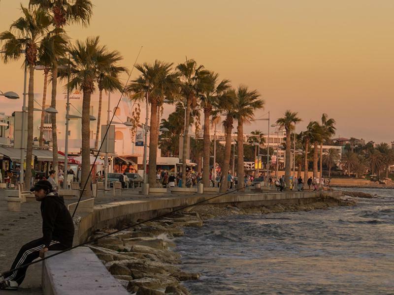 Paphos Limnaria Villas Sunny Garden Apartment מראה חיצוני תמונה
